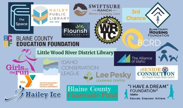 Nonprofit logos|Wood river womens foundation|sun valley idaho