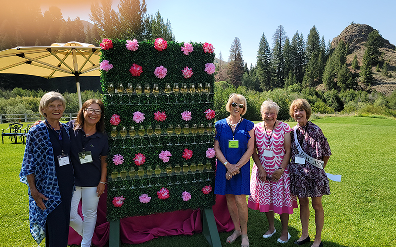 Annual Meeting Flowers| Wood River Womens Foundation|Sun Valley, ID