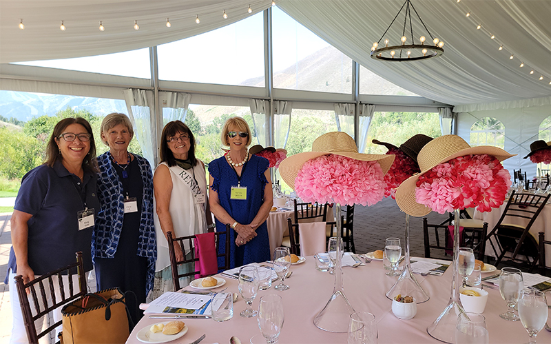 Annual Meeting in the Tent|Wood River Womens Foundation|Sun Valley, ID